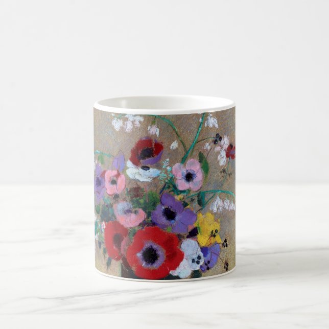 Mug Vase aux fleurs mixtes, Redon (Centre)