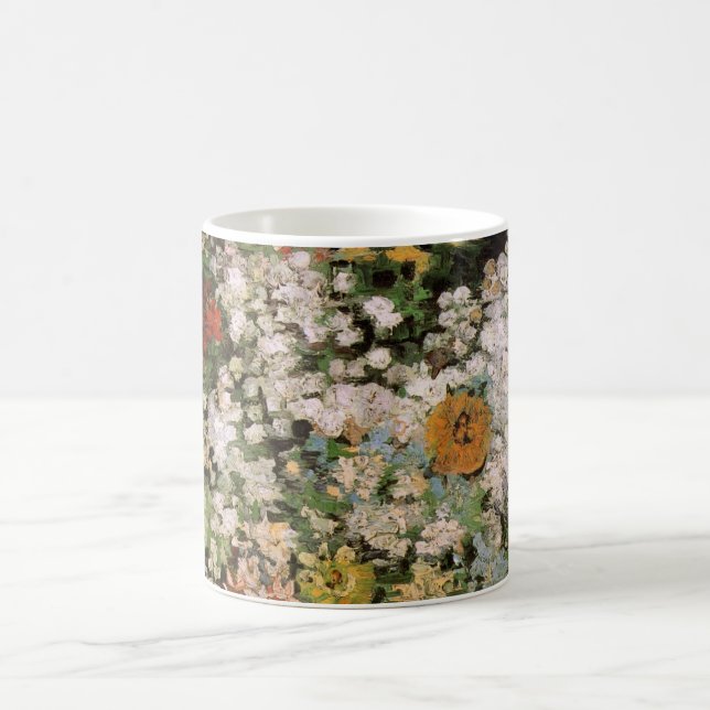 Mug Vase avec fleurs de Zinnia par Vincent van Gogh (Centre)