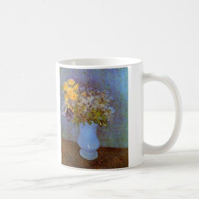 Mug Vase avec lilas et marguerites de Vincent van Gogh (Droite)