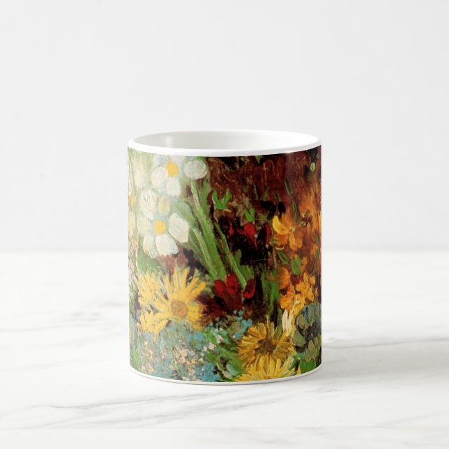 Mug Vase avec marguerites et anémones par Vincent van  (Centre)