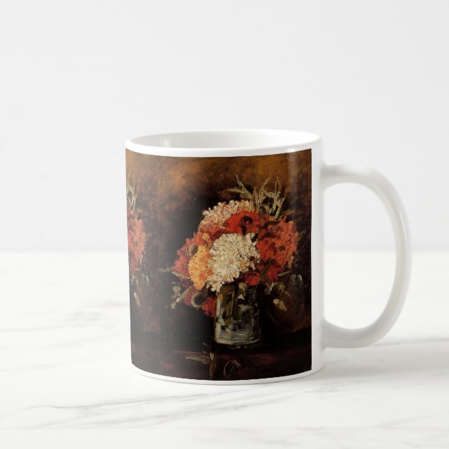 Mug Vase avec oeillets par Vincent van Gogh (Droite)