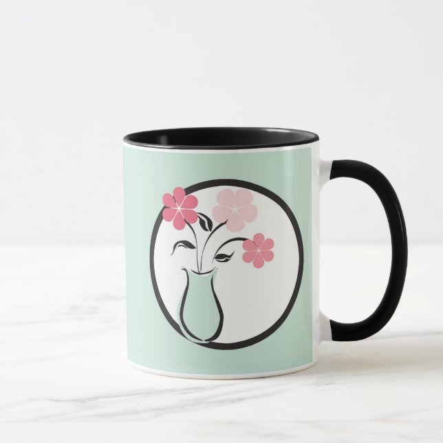 Mug Vase de fleurs (Droite)