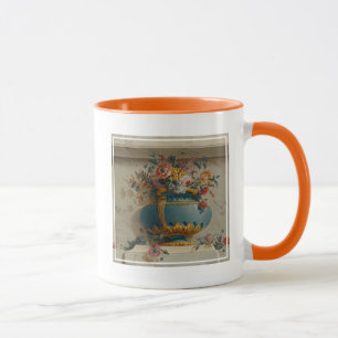 Mug Vase de fleurs dans un créneau