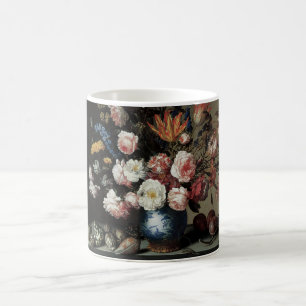 Mug Vase des fleurs par une fenêtre, Balthasar van der