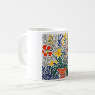 Mug Vase et fleurs sauvages