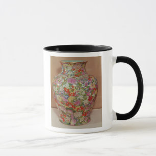 Mug Vase rose à Famille avec des fleurs d'un mille