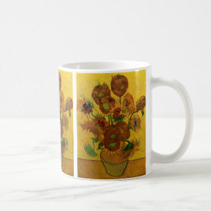 Mug Vase Still Life avec 15 tournesols Vincent van Gog