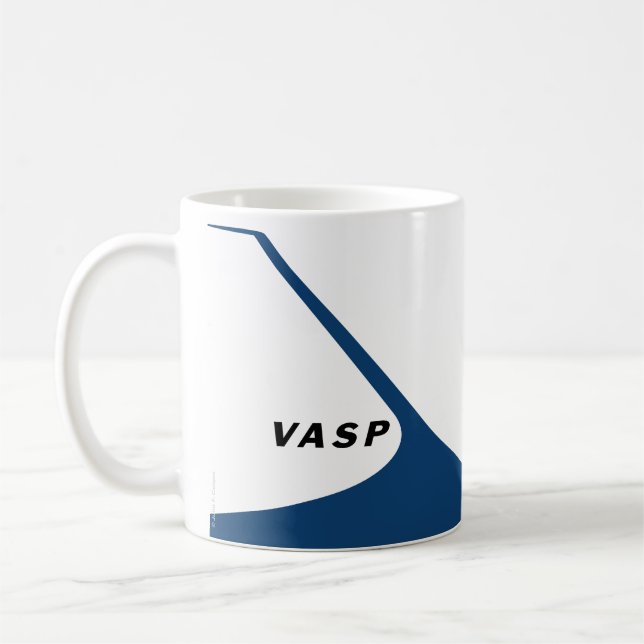 Mug VASP 737-200 Vintage (Gauche)