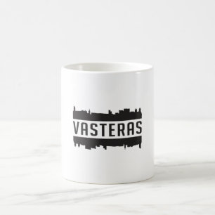 Mug Vasteras Suède City Skyline Cityscape Funny Cadeau