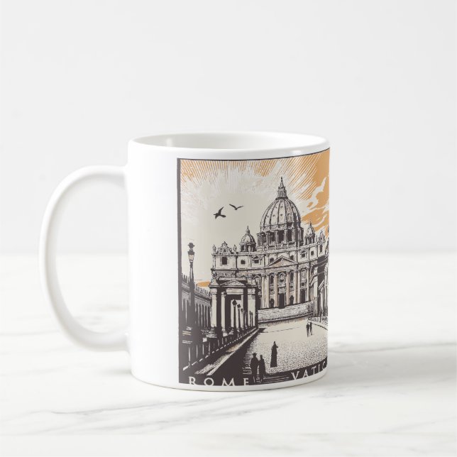 Mug Vatican Rome Italie Europe (Gauche)