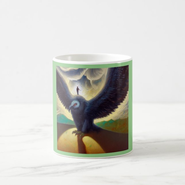 Mug Vautour animal de l'esprit 3 (Centre)