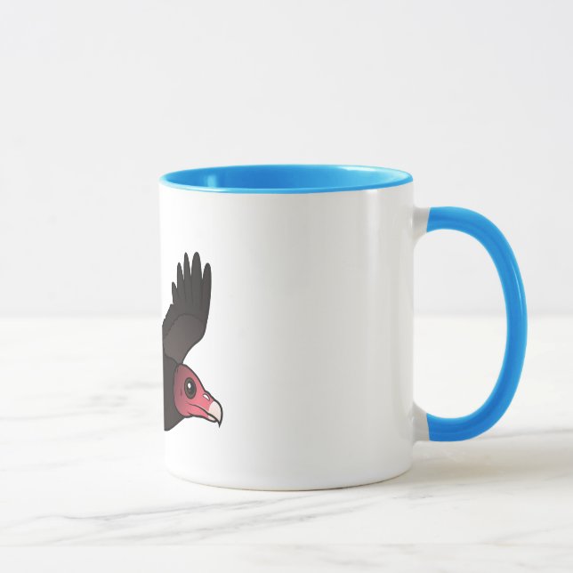 Mug Vautour de Turquie de vol (Droite)
