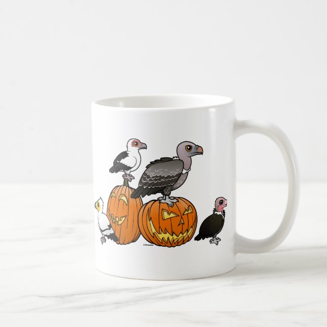 Mug Vautours de Halloween (Droite)
