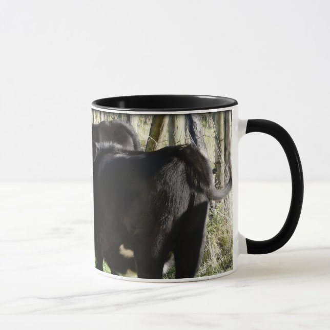 Mug Veaux noirs de génisse d'Angus (Droite)