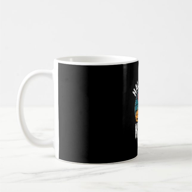 Mug Vecteur d'arbre de citrouille de nuit d'Halloween (Gauche)