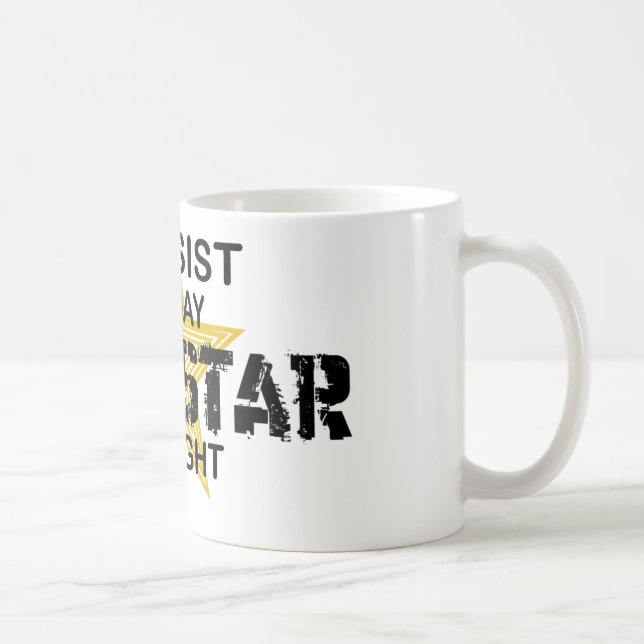 Mug Vedette du rock de bassiste par nuit (Droite)