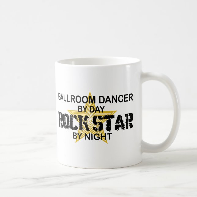 Mug Vedette du rock de danseur de salle de bal par (Droite)