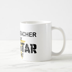 Mug Vedette du rock de professeur d'Anglais