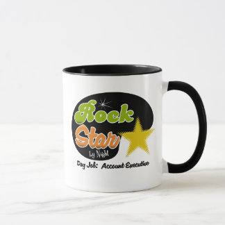 Mug Vedette du rock par nuit - responsable de budget