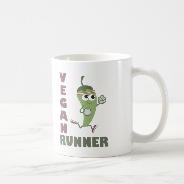 Mug Vegan Runner - Poivre coureur (Droite)