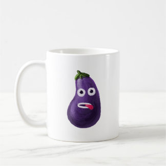 Mug Végétal Eggplant amusant Végétarien Végétal