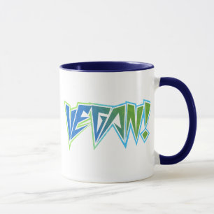 Mug Végétalien de bleu de balancier