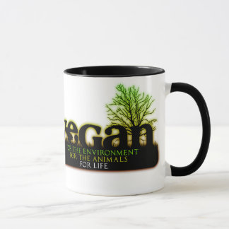Mug Végétalien pendant la vie