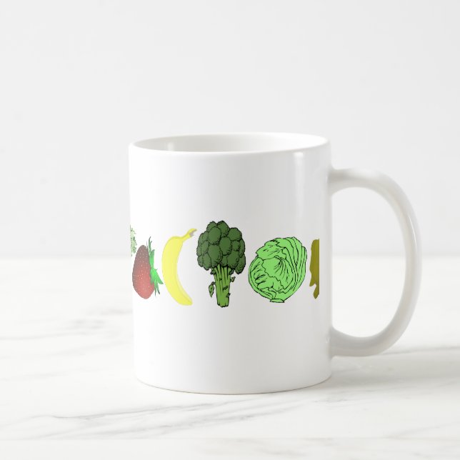 Mug Végétarien (Droite)