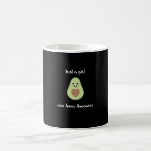 Mug Végétarien - Juste Une Fille Qui Aime Les Avocados