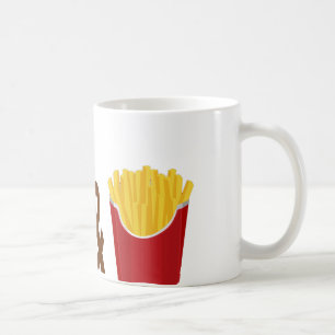 Mug Veggie Burger et Fries