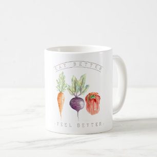 Mug Veggie Trio   Mangez mieux vous sentez mieux   Bio