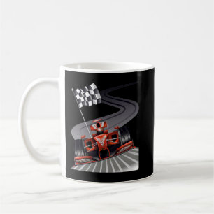 Mug Véhicule de Formule pour Ventilateur de Course Spo