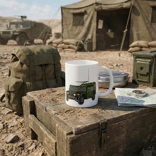 Mug Véhicule tactique tout-terrain Humvee militaire