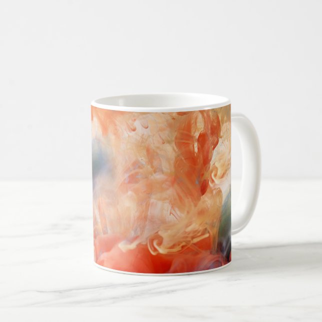 Mug Veines de marbre liquide ardent (Devant droit)