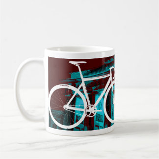 Mug Vélo Berlin - bleu rouge de voie