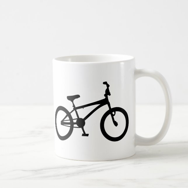 Mug vélo bmx noir (Droite)