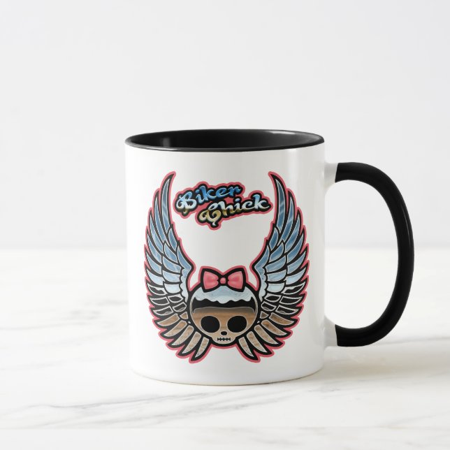 Mug Vélo de chrome d'aquarium populaire (Droite)