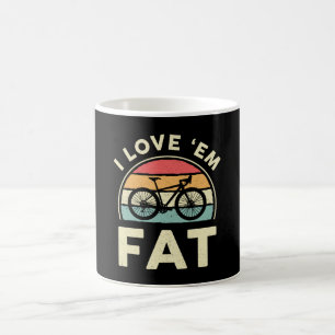 Mug Vélo de graisse Je les aime Vélo de grande montagn