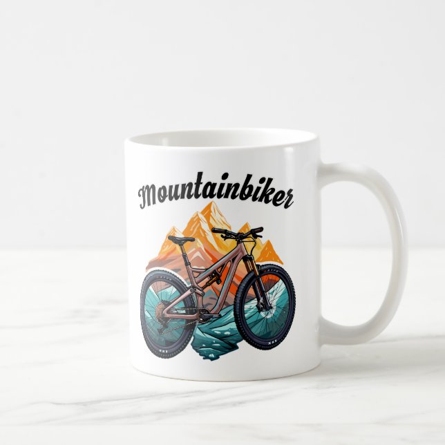 Mug Vélo de montagne (Droite)
