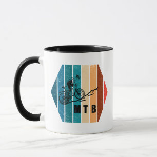 Mug Vélo de montagne Vintage Mtb Downhill