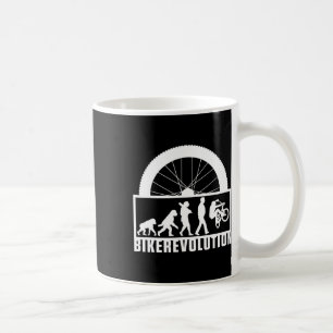 Mug Vélo d'évolution de cycliste de moto Bmx Mtb Vélo