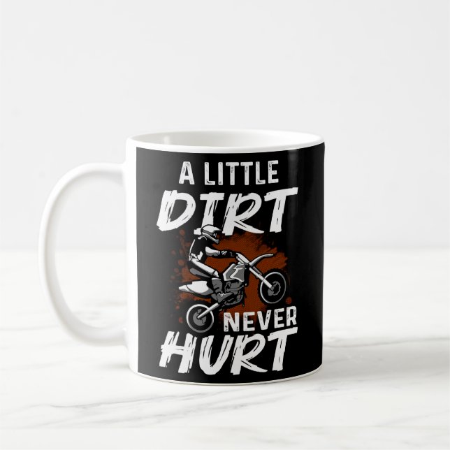 Mug Vélo Dirt Pour Moto Motocross (Gauche)