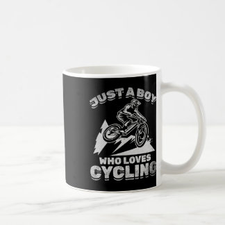 Mug Vélo Je suis juste un garçon qui aime faire du vél