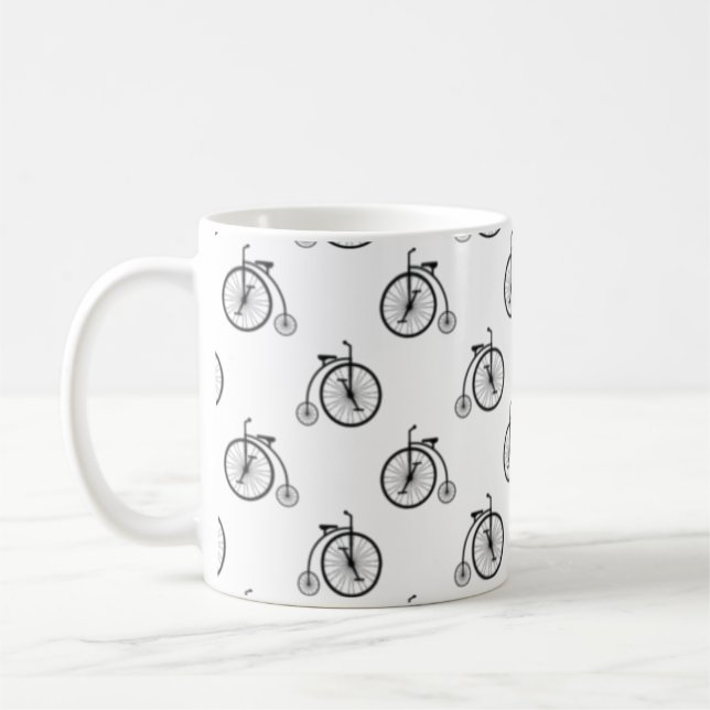 Mug Vélo Rétro - Motif  (Gauche)