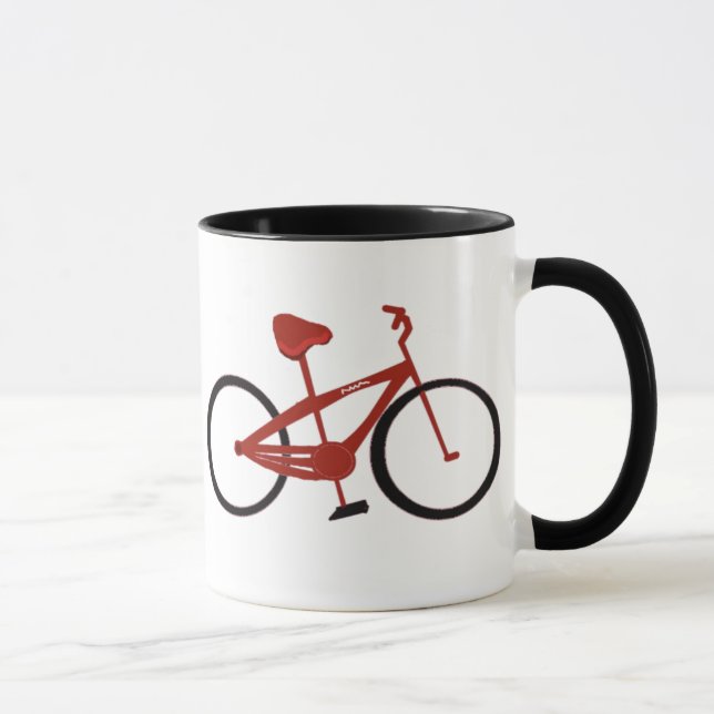 Mug Vélo rouge (Droite)