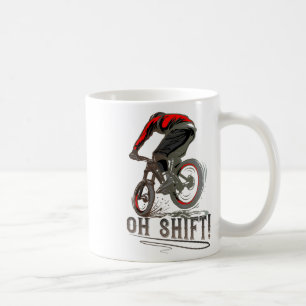 Mug Vélo roulant Vtt cycliste de montagne Oh Shift 