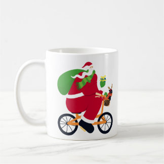 Mug Vélo Santa Claus