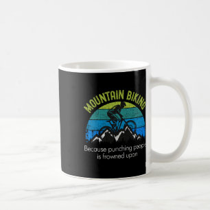 Mug Vélo Tout Terrain Parce Que Frapper Les Gens Drôle