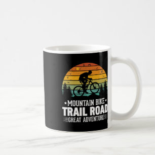 Mug Vélo tout terrain, route de trail, grande aventure