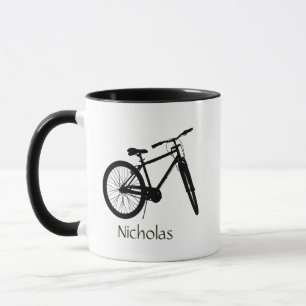 Mug Vélo vélo vélo vélo art sur mesure Nom personnalis